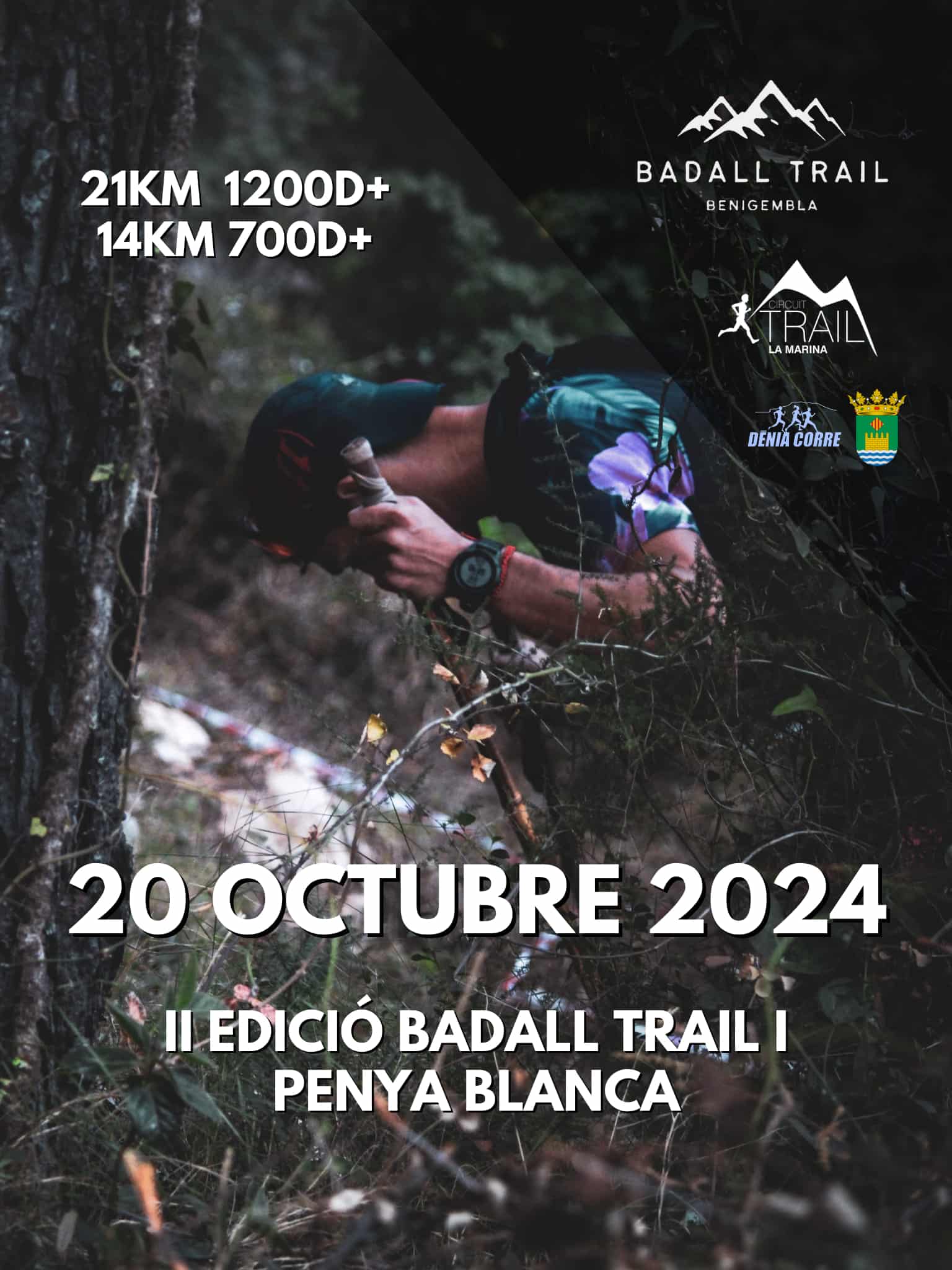 Badall Trail Benigembla, 20 octubre 2024.