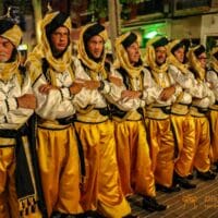 Desfile de Moros y Cristianos en Dénia