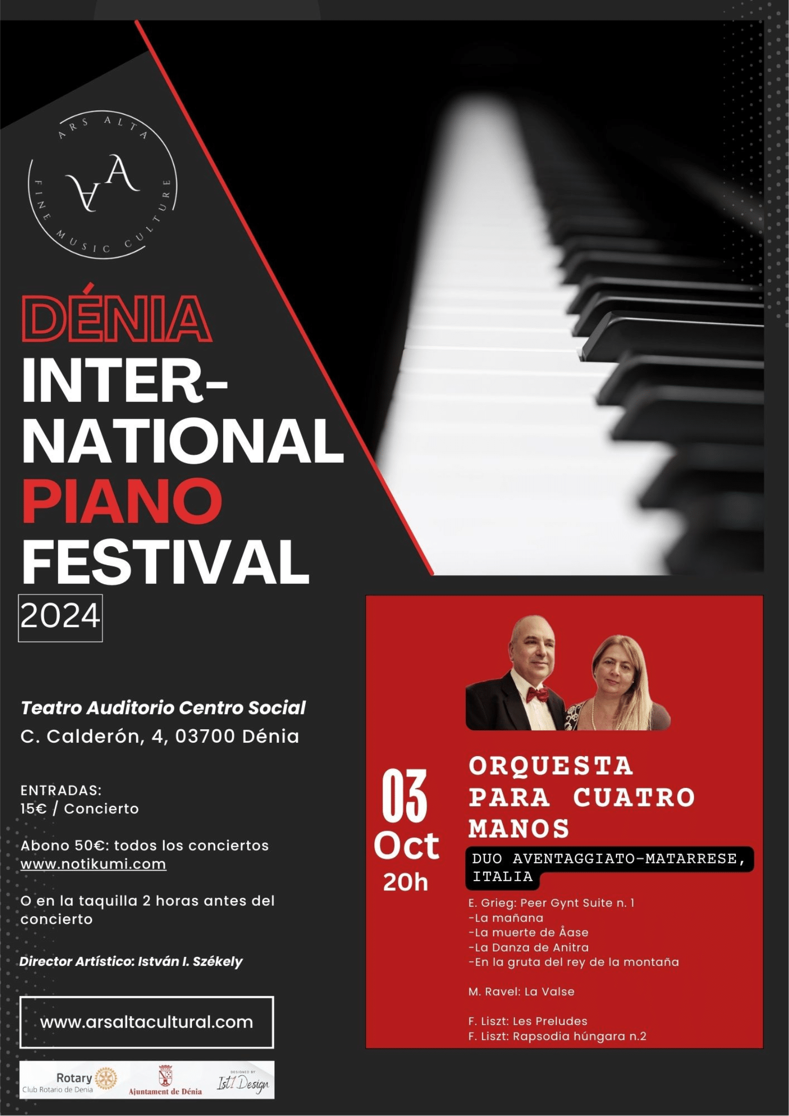 Festival Internacional de Piano Dénia 2024