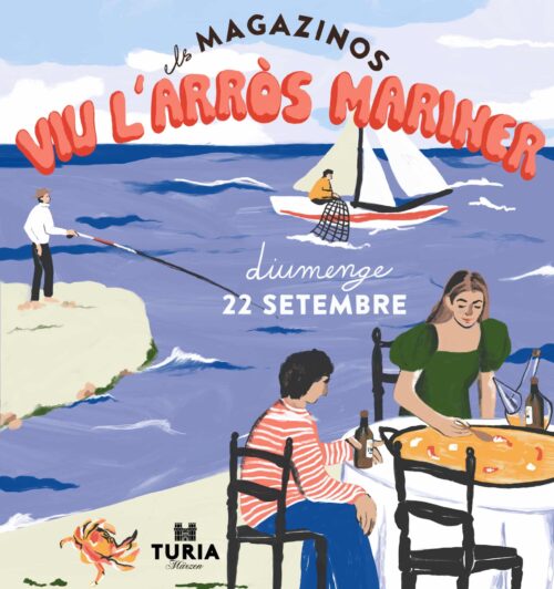 Cartel evento Viu l'Arròs Mariner 22 Septiembre.