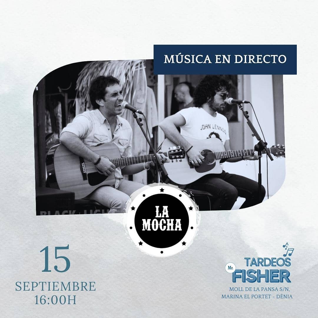 Concierto de La Mocha en Dénia el 15 de septiembre.