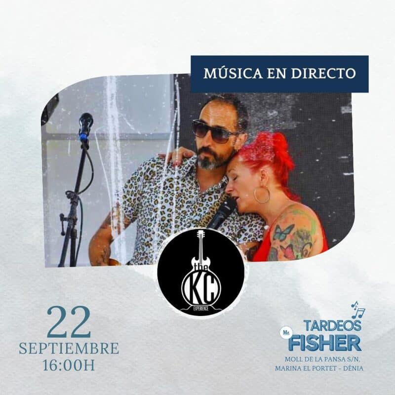 Concierto en Dénia, 22 de septiembre a las 16:00h