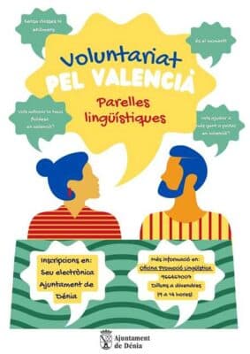 Voluntariado lingüístico valenciano, parejas lingüísticas en Dénia.
