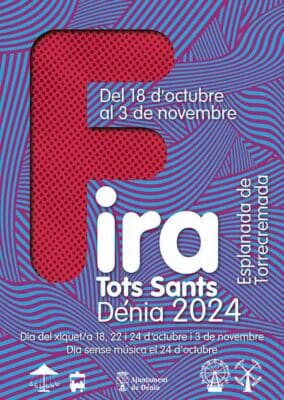 Cartel de la Feria de Tots Sants 2024.
