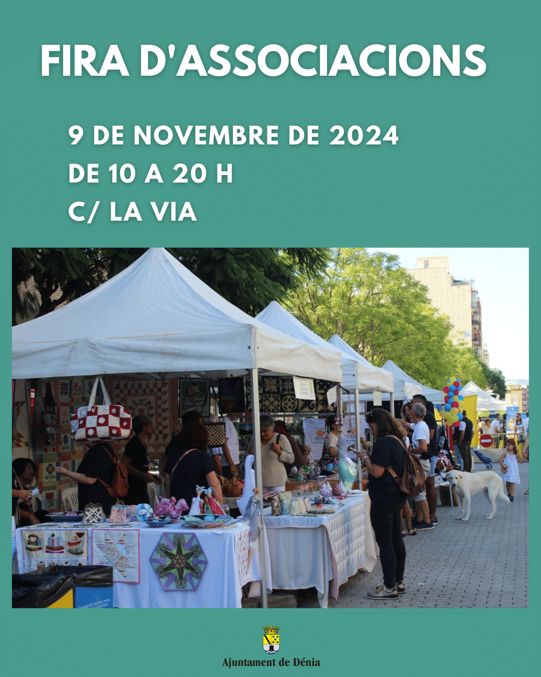 Feria de asociaciones, Denia, noviembre 2024