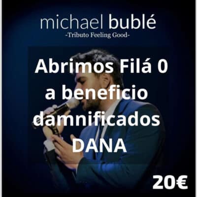 Tributo musical benéfico por damnificados DANA.