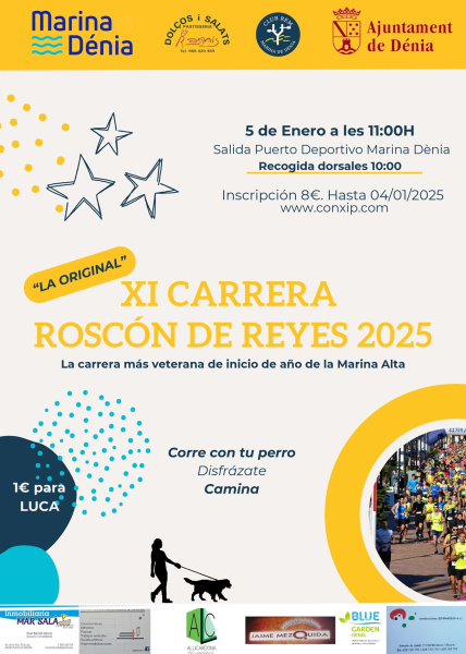 XI Carrera Roscón de Reyes Dénia 2025