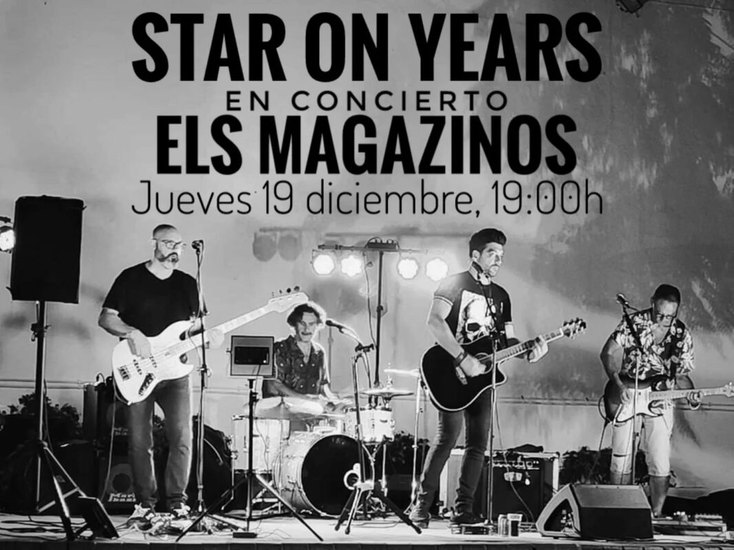 Concierto de Star On Years en Els Magazinos