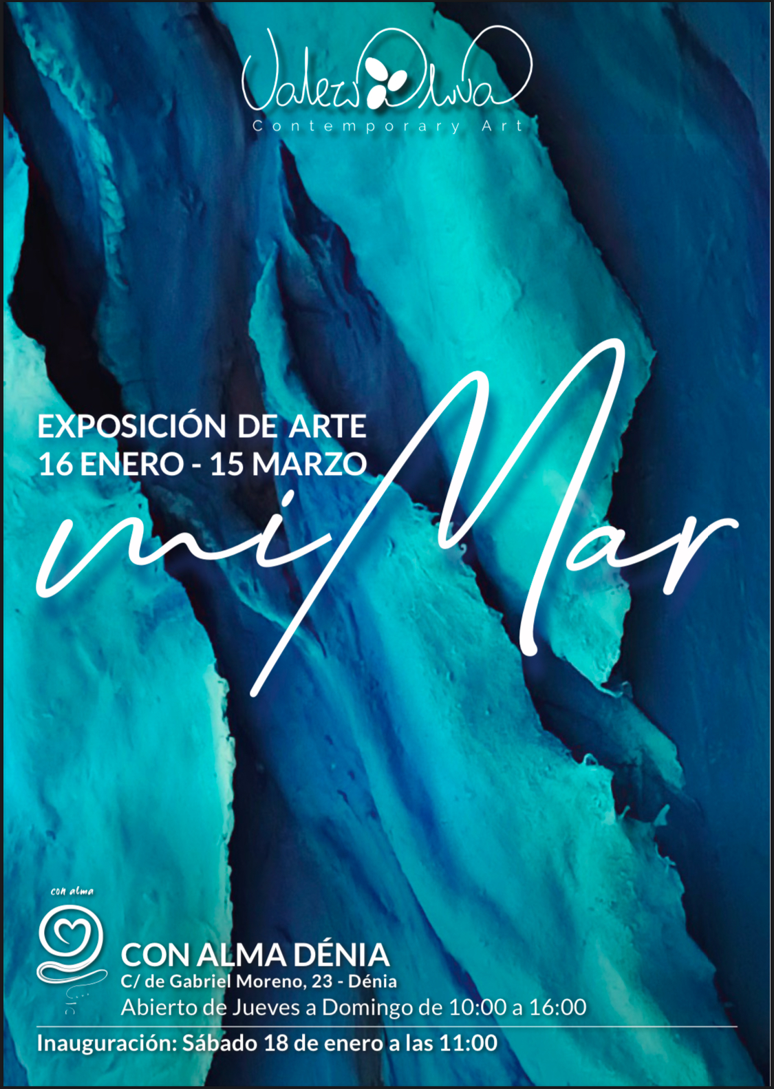 Exposición Mi Mar en Dénia, enero-marzo.