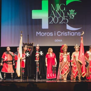 Presentación de Moros y Cristianos en Dénia, 2025.