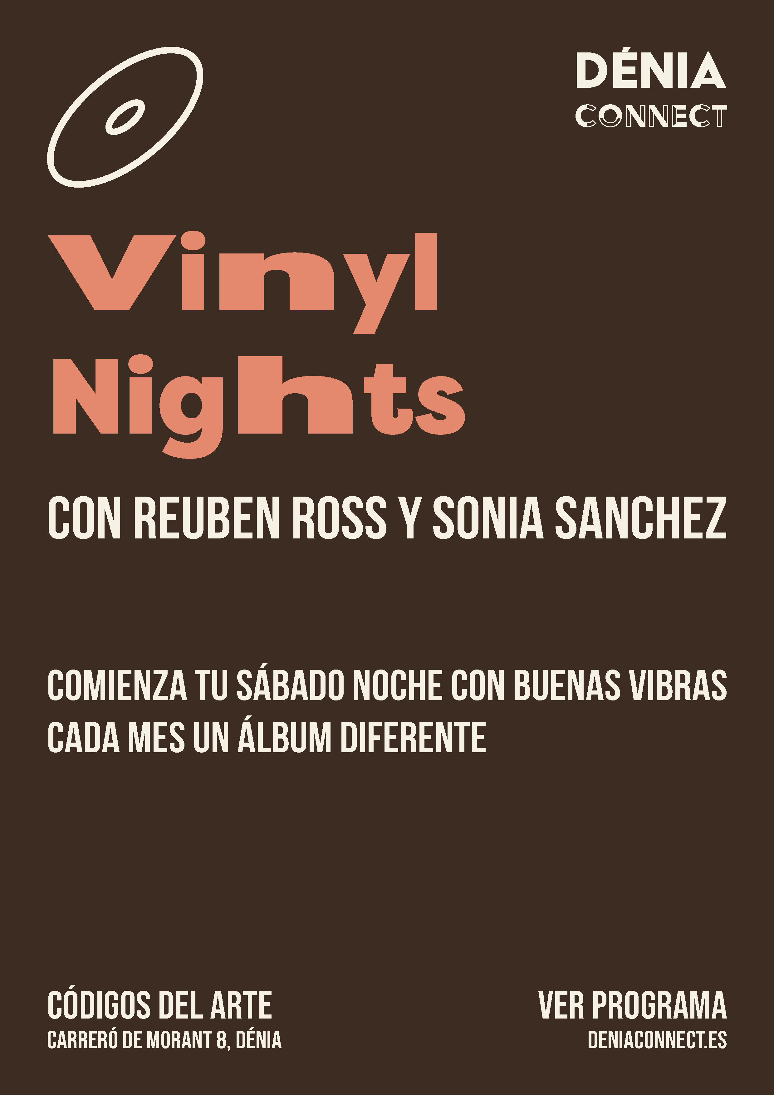 Evento Vinyl Nights en Dénia, música y buenos momentos