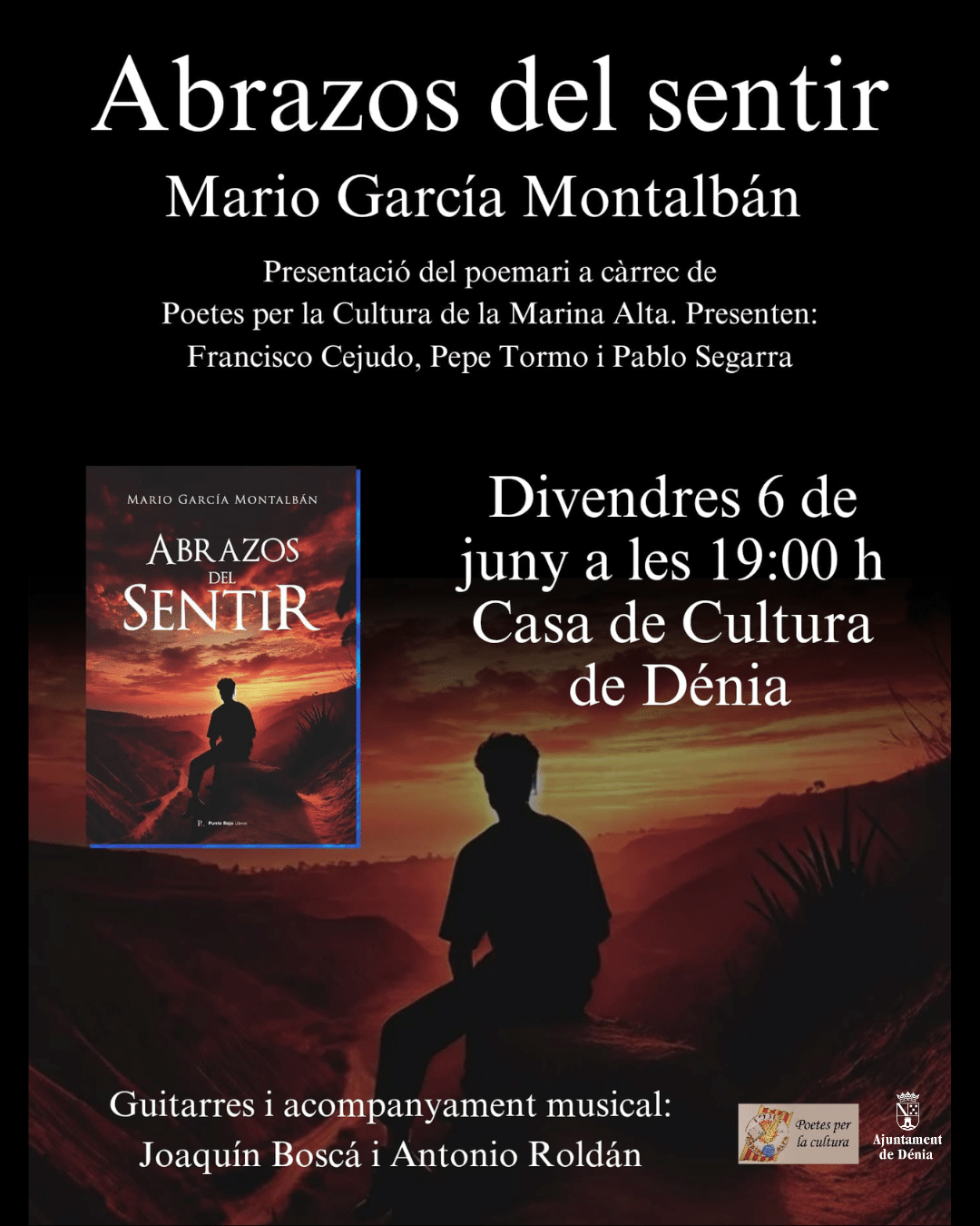 Presentación libro 'Abrazos del sentir' en Dénia.