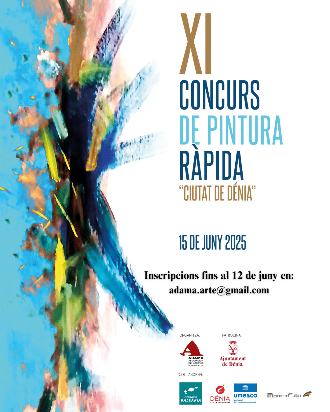 Concurso pintura rápida Dénia, junio 2025.