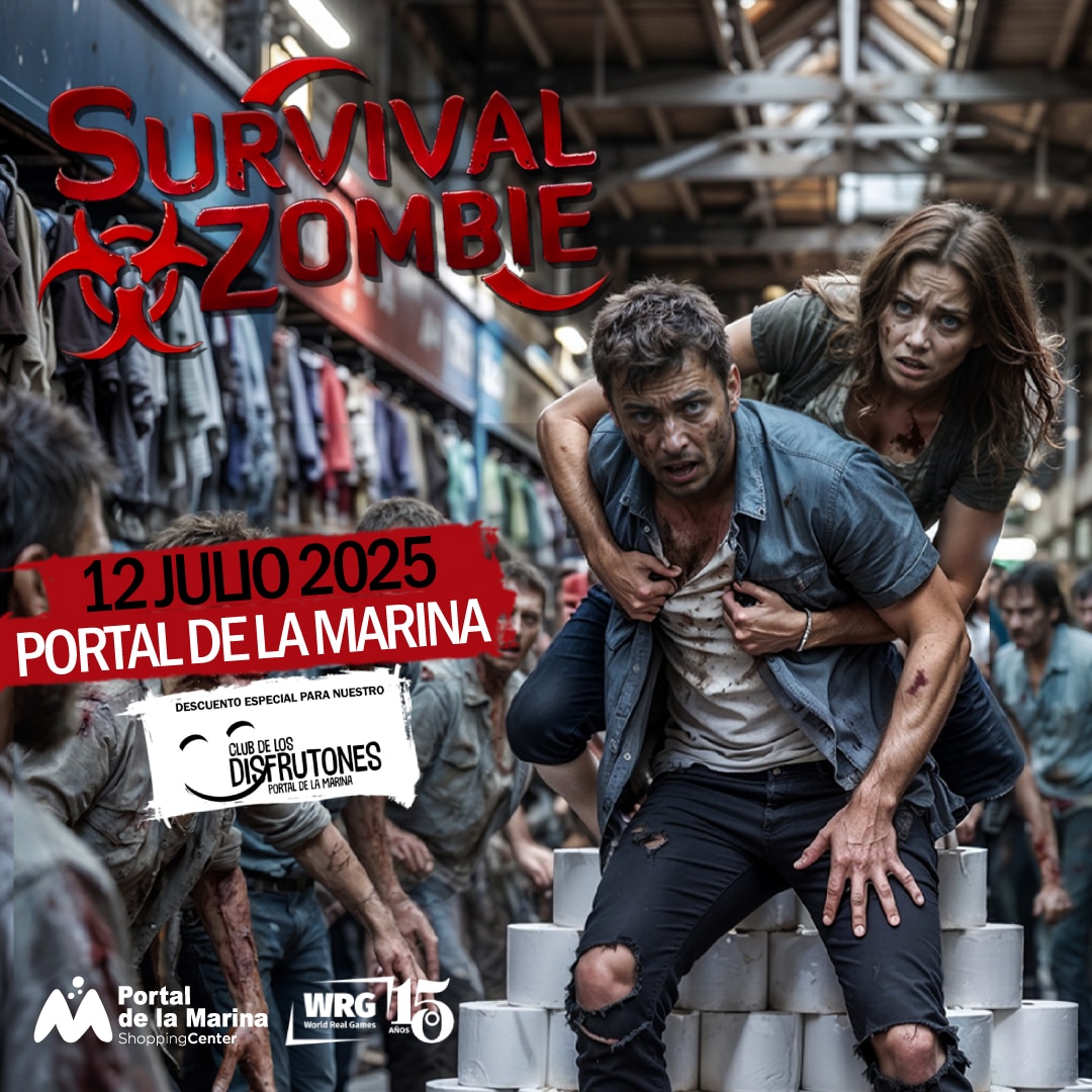 Evento Survival Zombie en Portal de la Marina