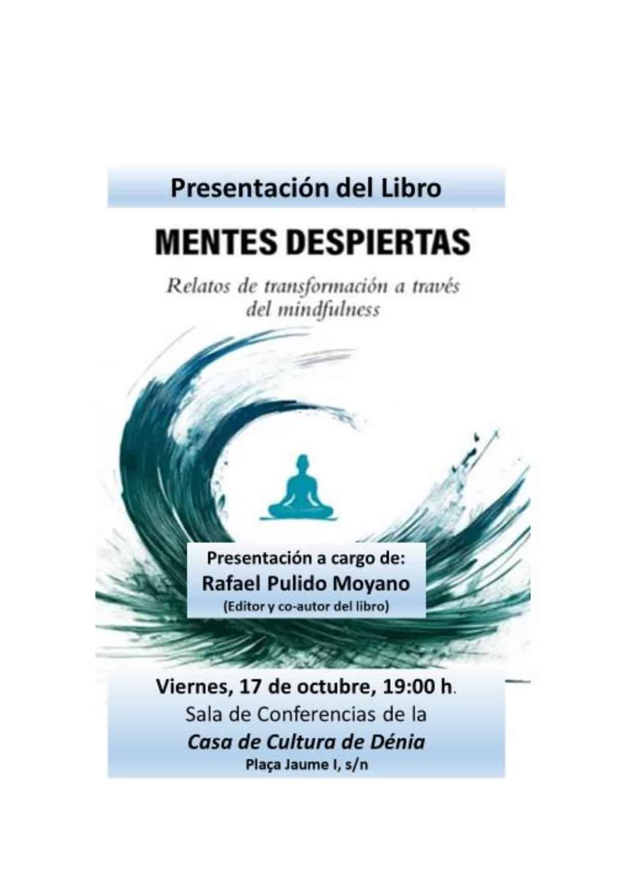 Presentación del libro 'Mentes Despiertas' en Dénia.