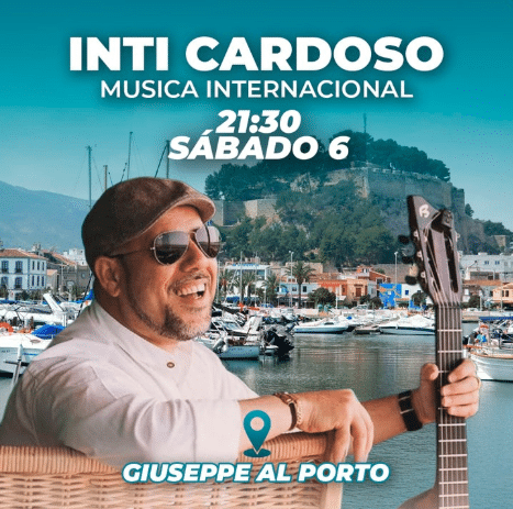 Concierto Inti Cardoso en Giuseppe al Porto.