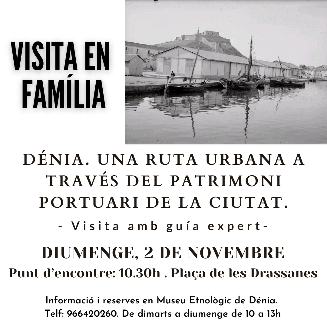 Visita guiada en Dénia, patrimonio portuario.
