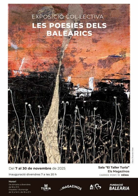 Exposición colectiva de arte en Dénia, noviembre 2025.