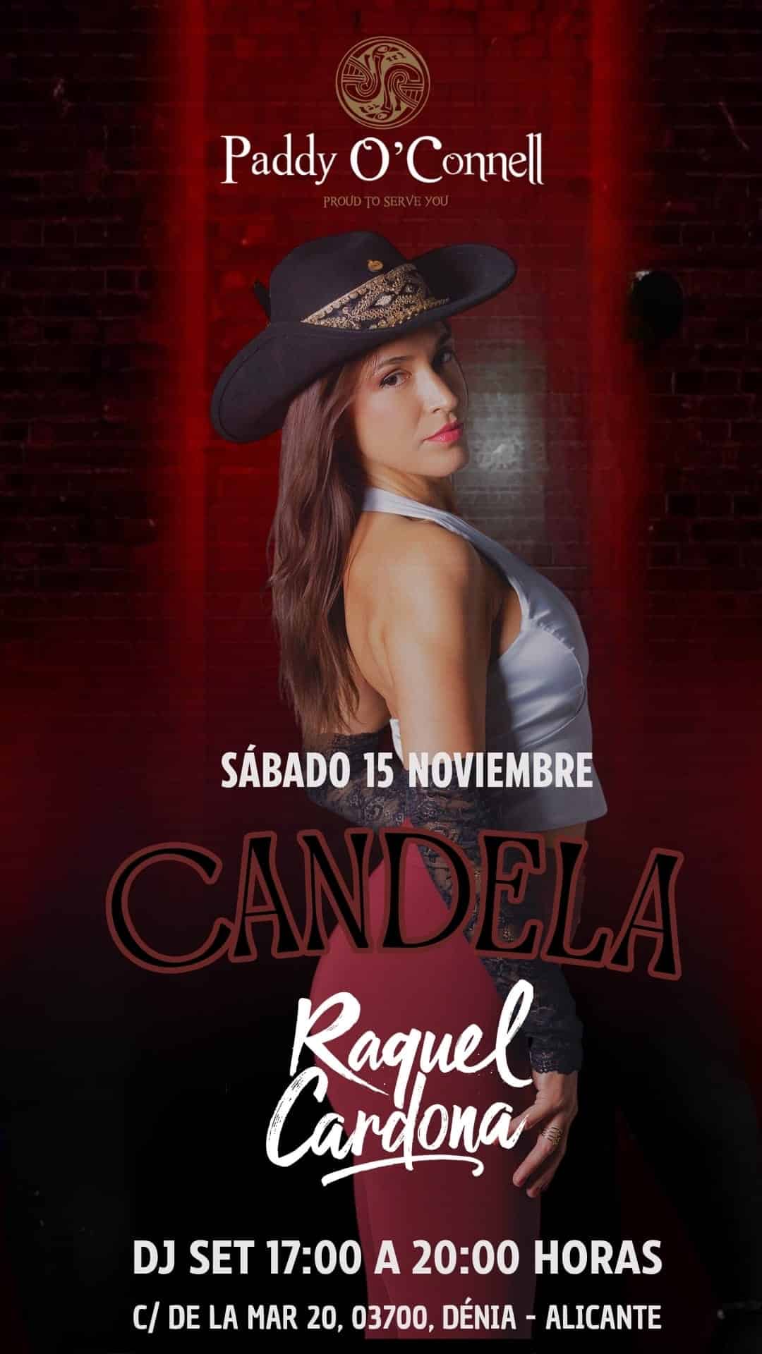 Evento Raquel Cardona en Paddy O'Connell, Dénia.