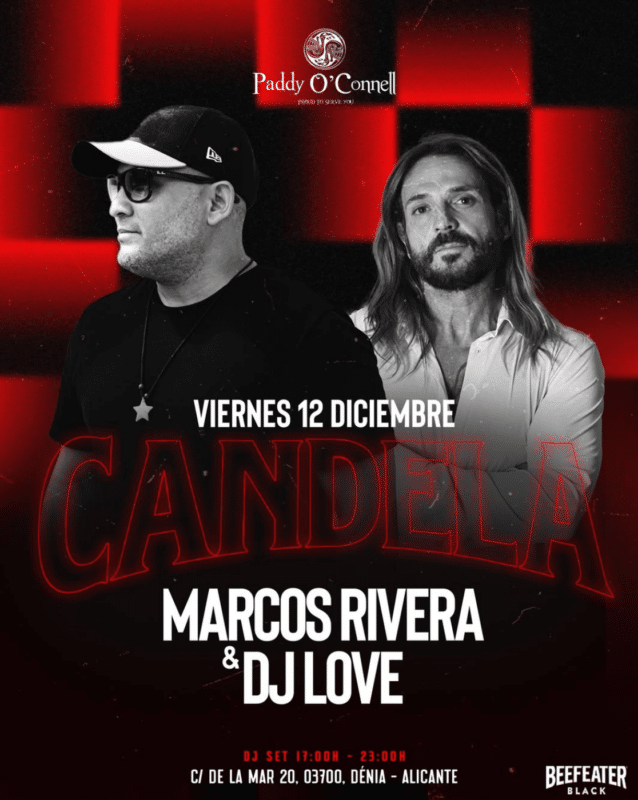 Evento musical en Paddy O'Connell, DJs actuando