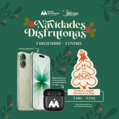 Navidades Disfrutonas con sorteos y regalos, 5 Dic - 5 Ene