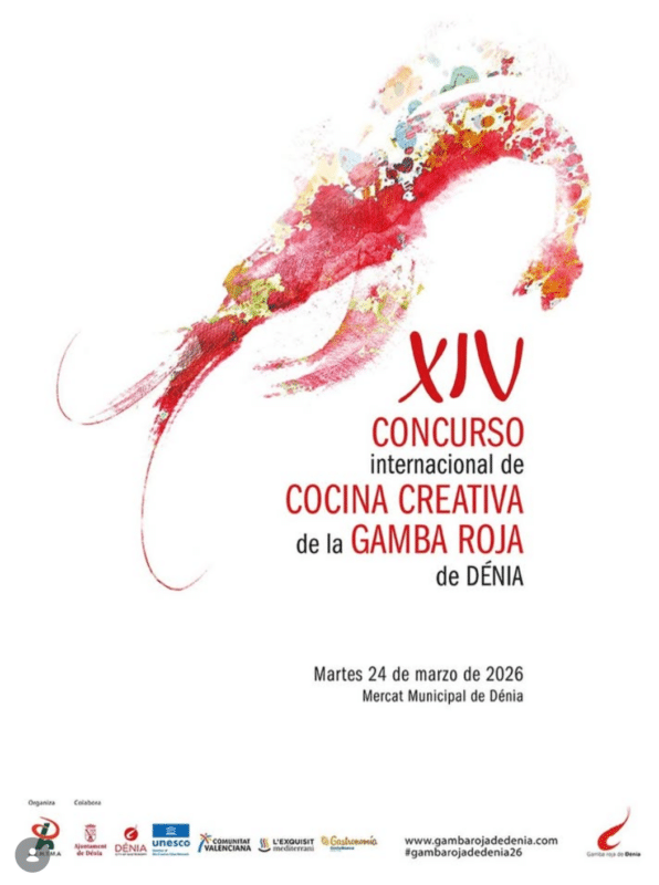 Concurso internacional cocina creativa gamba roja Dénia 2026