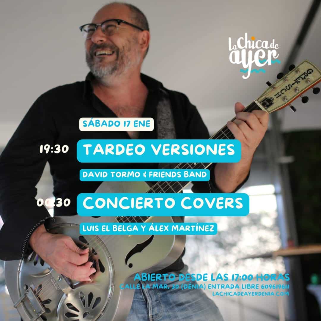 Concierto de versiones en La Chica de Ayer Dénia