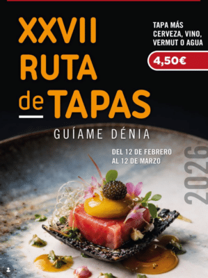 XXVII Ruta de la tapa Dénia : descarga el pasaporte en PDF, descubre tapas y participantes