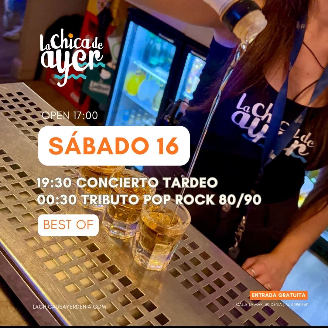 Bartender sirviendo chupitos en evento musical nocturno