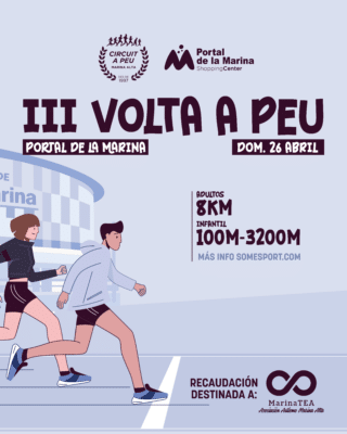 Cartel carrera III Volta a Peu