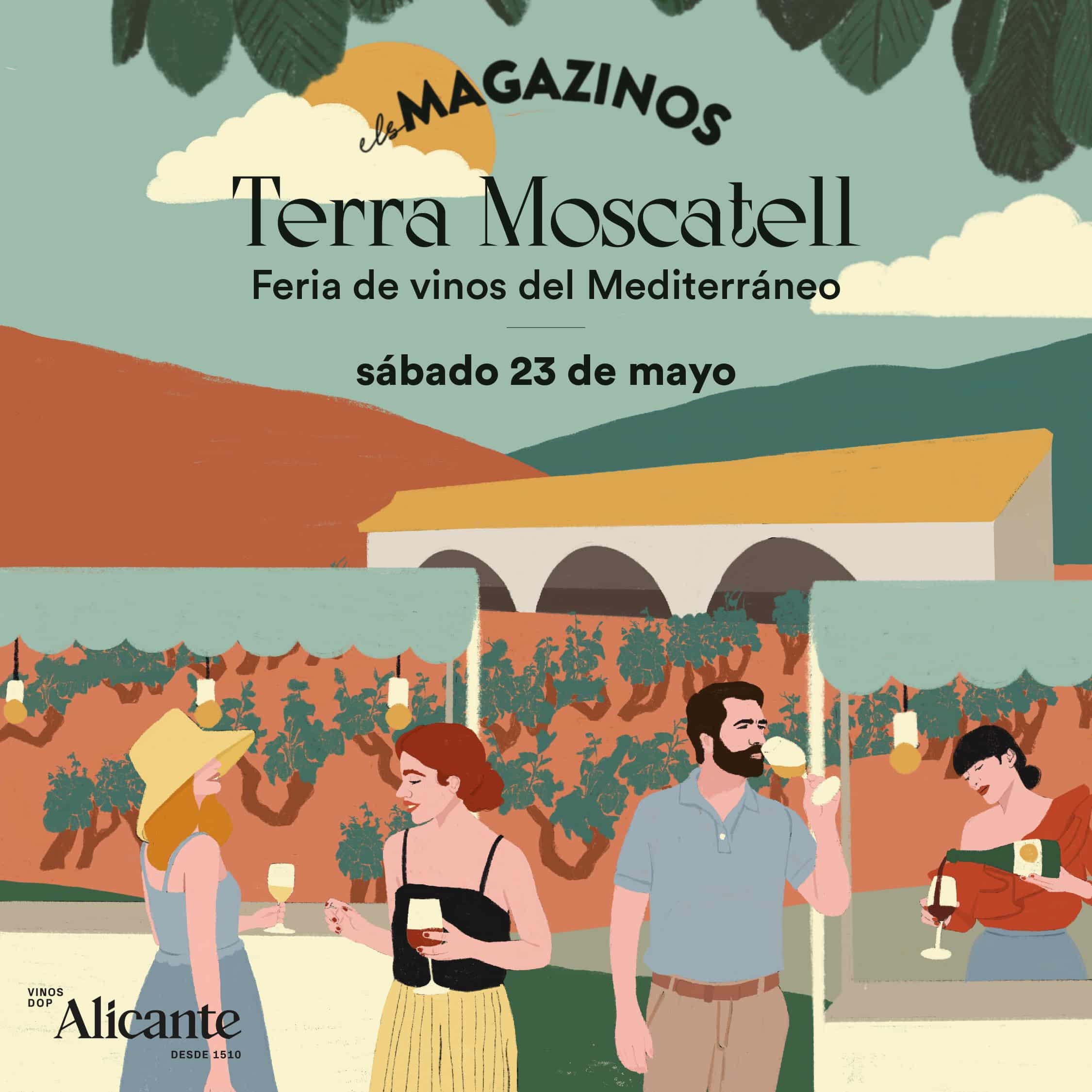 Cartel feria Terra Moscatell Alicante