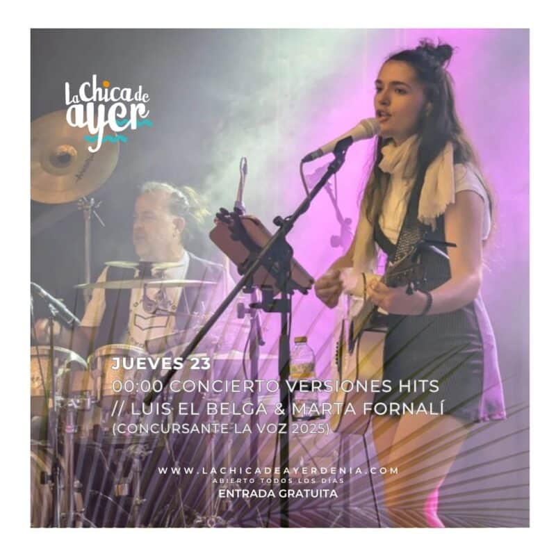 Concierto de Marta Fornalí y Luis El Belga en La Chica de Ayer