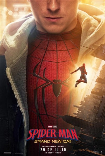Cartel Spider-Man Brand New Day - Autocine Drive In Dénia